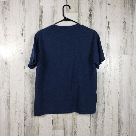 3/$15 boys fruit of the loom basic blue vneck tshirt size XXL 16 - Picture 4 of 6